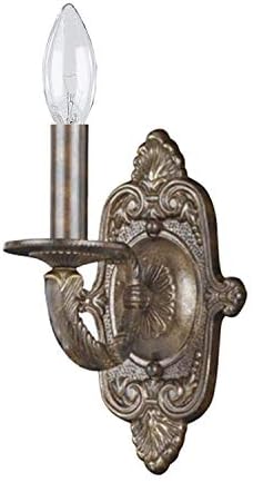 Crystorama Paris Market 1 Light Venetian Bronze Sconce