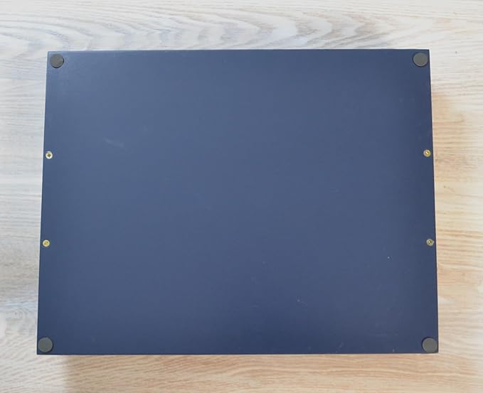 Decorative Tray with Polished Silver Metal Handles, Living Room Bathroom Coffee Bar Organizer Modern Tray for Decorative Accent Tray for Storage and Display (Sea Blue)