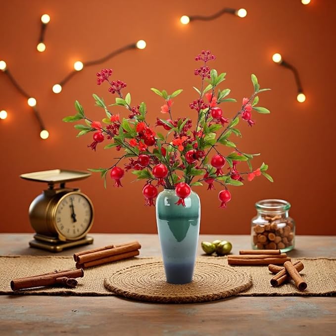 5-Pack Mixed Berry Collection - Complete Autumn Christmas Decoration Bundle for Trees & Wreaths