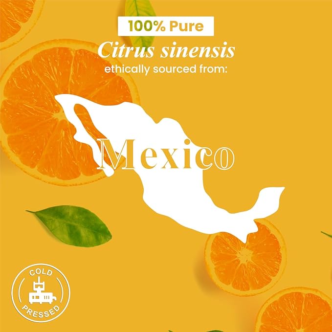 Handcraft Blends Orange Essential Oil – Huge 4 Fl Oz – 100% Pure and Natural – Premium Grade Essential Oil for Diffuser and Aromatherapy, Skin, Massage, Candle and Soap Making Fragrance