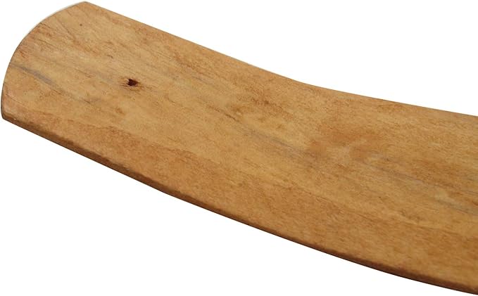 TRENDBOX 20pcs Handmade Plain Wood Wooden Incense Stick Holder Burner Ash Catcher Natural Design Buddhist
