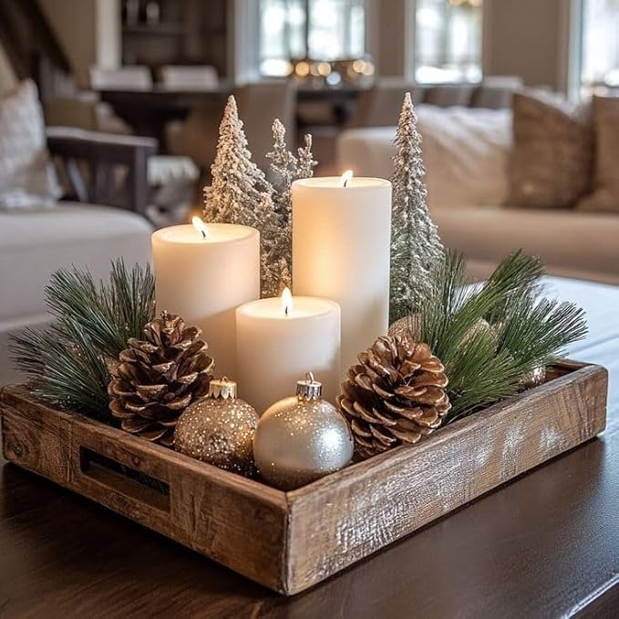 CW Studio 6 Pack 2.8x6 Inch White Unscented Pillar Candles – Long 70 Hour Burn, Smokeless & Dripless – Premium Wax with Cotton Wick – Perfect for Weddings, Events, Home, Rustic & Elegant Décor