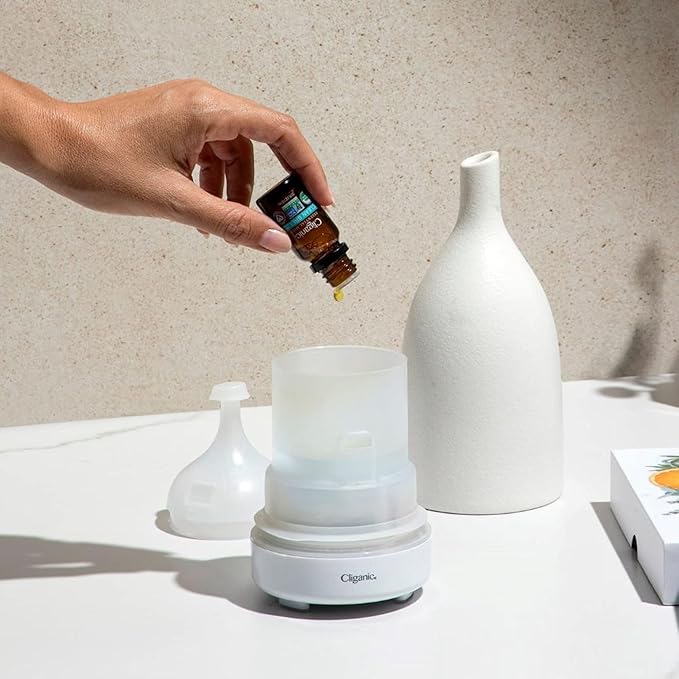 Cliganic Organic Citronella Essential Oil - 100% Pure Natural for Aromatherapy Diffuser | Non-GMO Verified (Packaging May Vary)