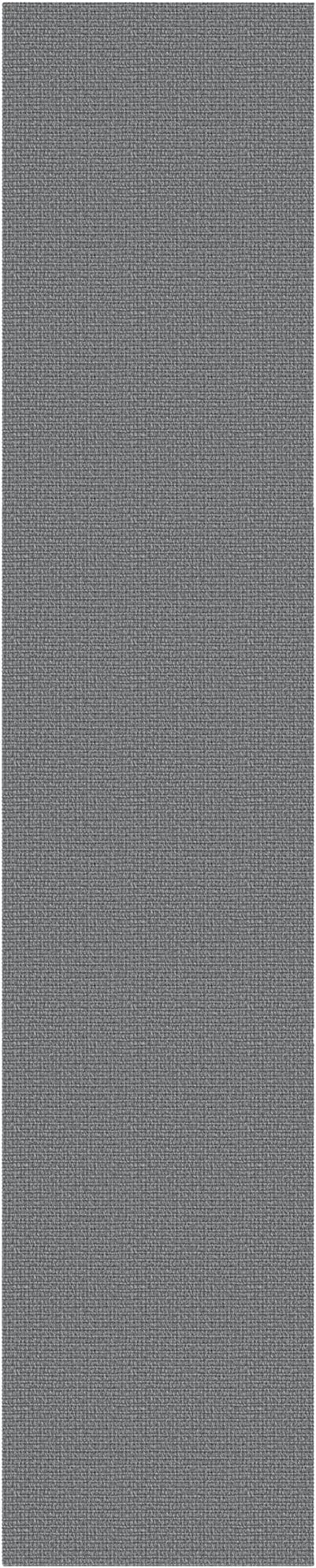 EARTHALL Washable Runner Rug 2x10 Ft Non Slip Runners for Hallways Long Cotton Rubber Backed Kitchen Runner Braided Indoor Floor Carpet Runners for Entryway, Hallway, Kitchen, Charcoal Gray