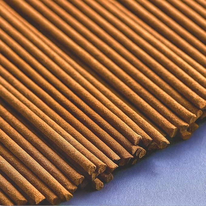 Shizu Sandalwood Incense Sticks – Temple Grade Japanese Incense with Brass Holder – Calming Scent for Relaxation, Meditation & Home Spa, Elegant Gift Set (60 Sticks)