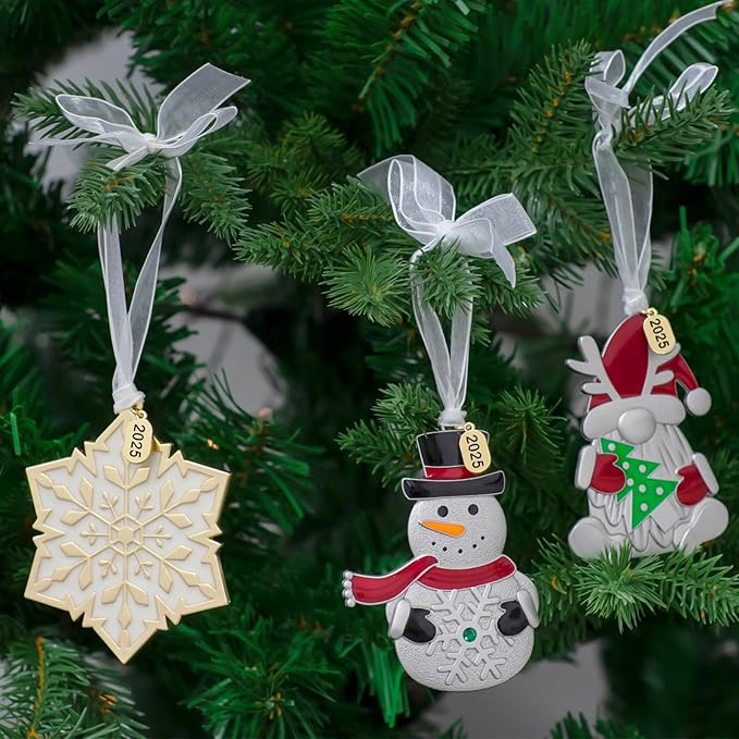 Laraine Christmas Tree Ornaments – 2025 Hanging Decorative Pendant of Tree Car Charm Holiday Keepsake Gift Home Decor (Gnome (2025))