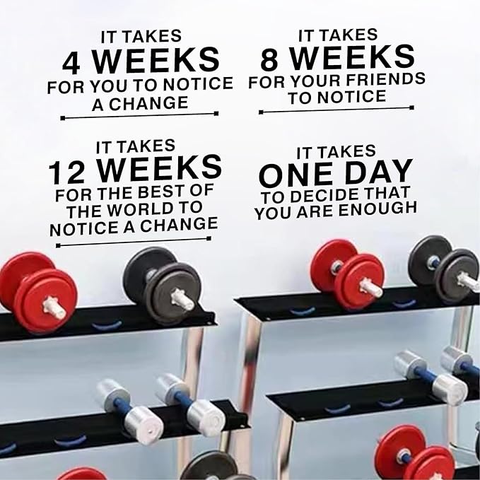 Inspirational Wall Art Stickers Gym Wall Decal Teamwork Office Walls Decal Peel and Stick Motivational Home Gym Signs Decals Decor Positive Quotes Vinyl Sticker for Living Room Workout Fitness