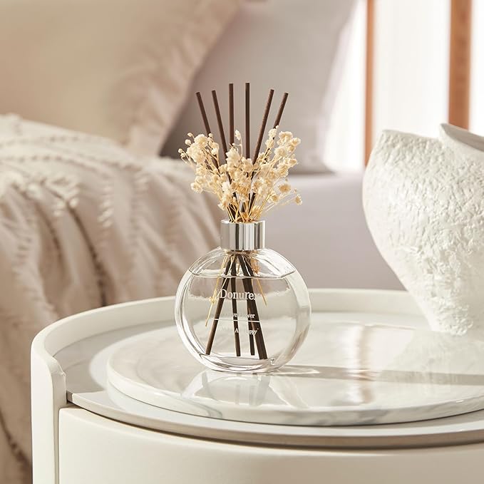 Flower Reed Diffusers for Home with Olive Flower