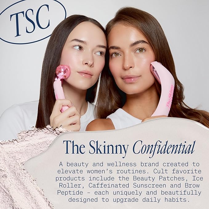 The Skinny Confidential Candle with Organic Eucalyptus Essential Oil - All-Natural Soy Wax Jar Candle - Non-Toxic Aromatherapy Candles for Home with Natural Cotton Wick - Paraben-Free & Non-GMO