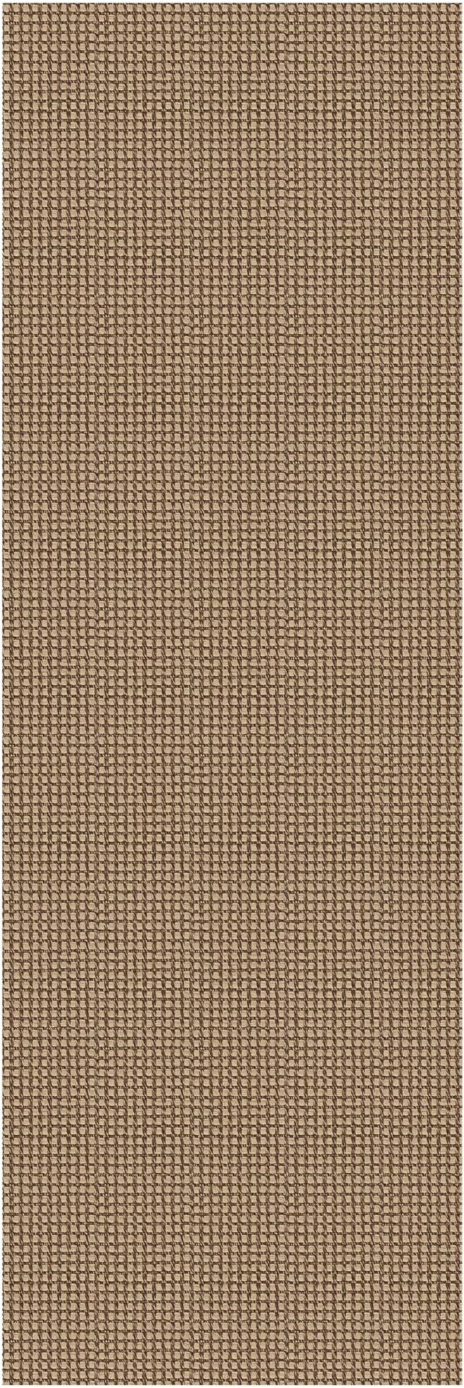 EARTHALL Woven Runner Rug 2x7 Ft Washable Runners for Hallways Cotton Non Slip Rubber Backed Kitchen Runner Braided Indoor Floor Carpet for Entryway, Hallway, Kitchen, Bedroom, Orange/Tan/Brown