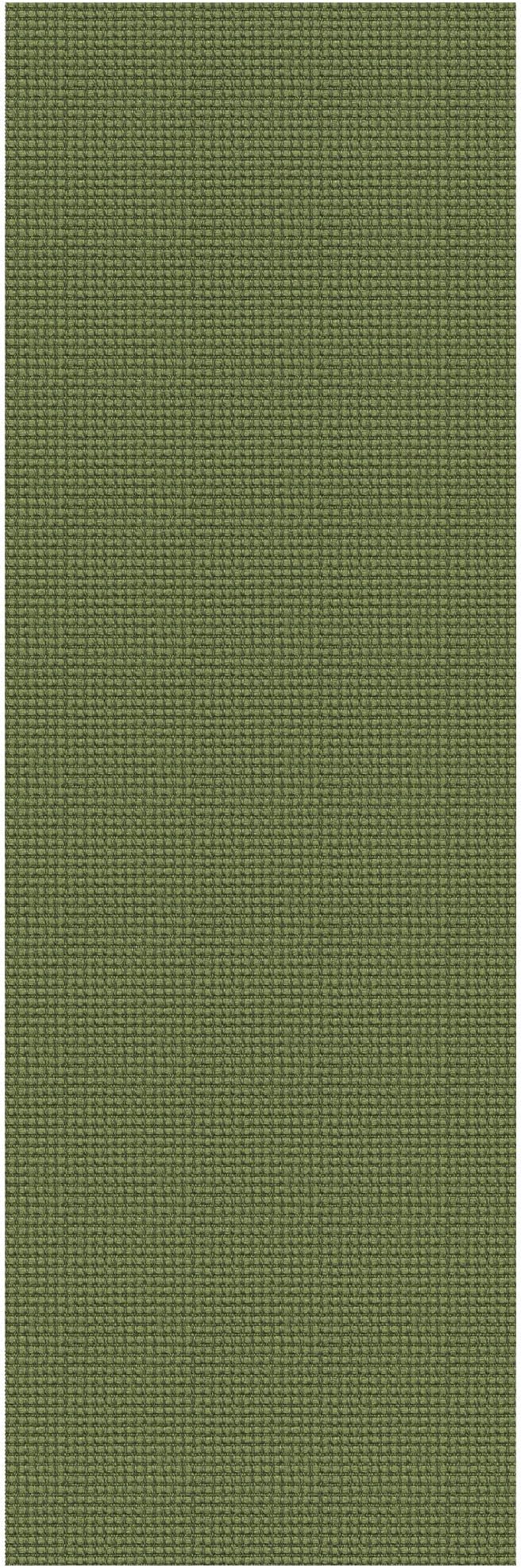 Braided Runner Rug 3x8 Ft Washable Runners for Hallways Non Slip Rubber Backed Kitchen Runners Cotton Entryway Runner Indoor, Woven Floor Carpet for Hall Kitchen Bedroom, Green