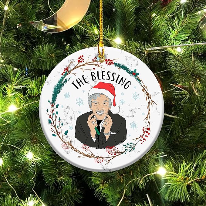 Christmas Ornament - The Blessing - Movie Ornament - Ceramic - Christmas