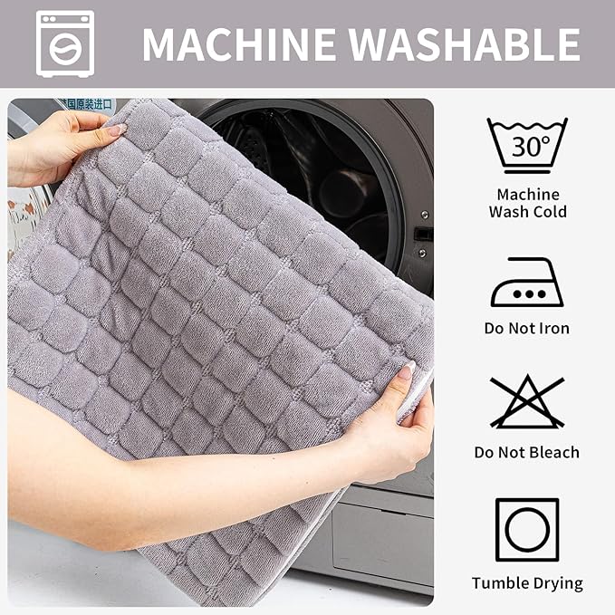 Velvet Throw Pillow Covers(Pack of Two, Light Grey) 18×18 Inch Decorative Pillows Cover Neutral Soft Chenille Couch Pillows with Zipper Aesthetic for Living Room and Bedroom