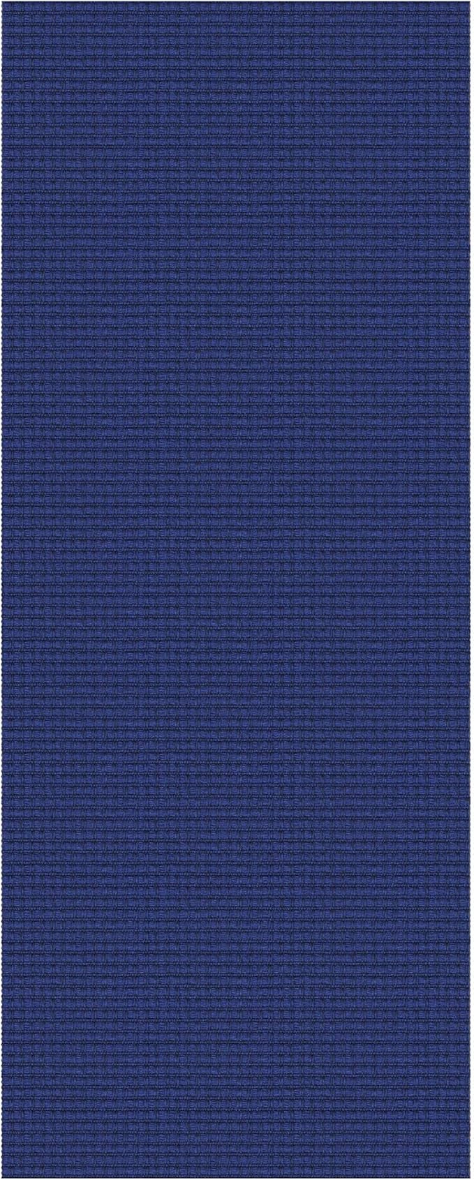 Braided Runner Rug 2x5 Ft Washable Runners for Hallways Kitchen Runner Rug Rubber Backed Cotton Entryway Runner Indoor, Woven Floor Carpet for Hall Kitchen Bedroom, Royal Blue/Navy