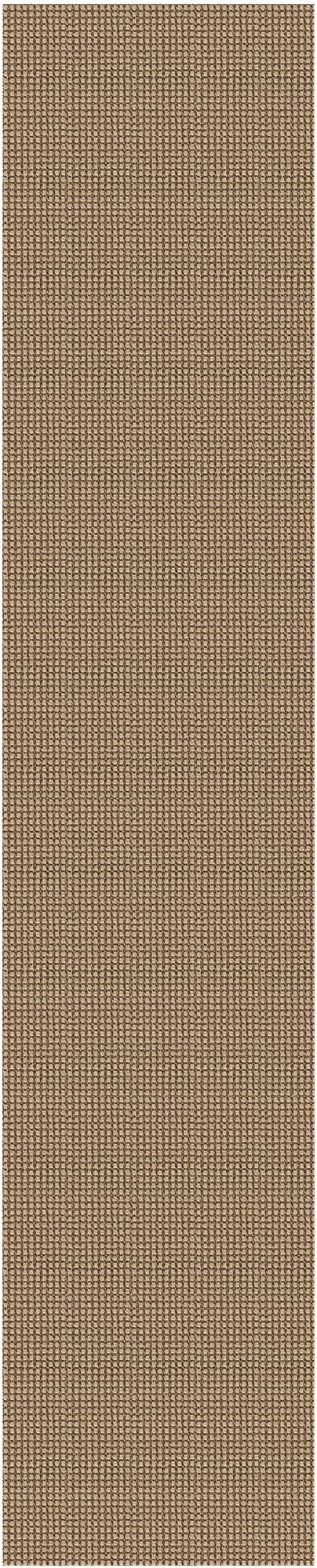 EARTHALL Woven Runner Rug 2x10 Ft Washable Runners for Hallways Long Cotton Non Slip Rubber Backed Kitchen Runner Braided Indoor Floor Carpet for Entryway, Hallway, Kitchen, Orange/Tan/Brown