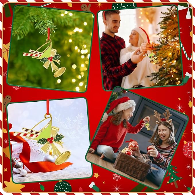Mojito Christmas Ornaments 2025 for Holiday Party Decor, Metal Ornament for Home, Xmas Gift Cute Tree Decorations