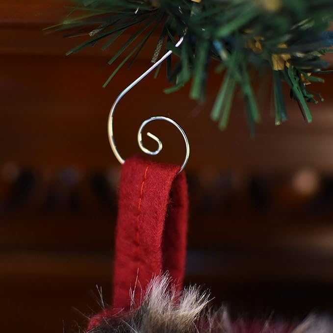 Christmas Ornaments Hooks Christmas Tree Hanger Great for Christmastree Decoration - 120 / Silver