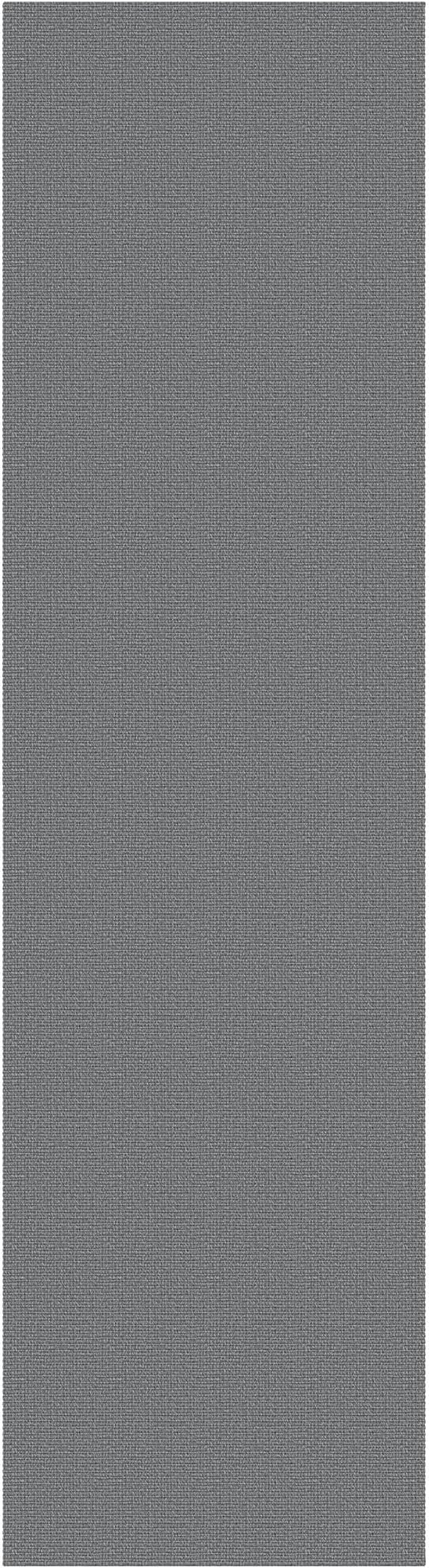 EARTHALL Long Runner Rug 3x12 Ft Washable Runners for Hallways Cotton Non Slip Entryway Runner Braided Kitchen Runner Indoor Outdoor Carpet Runners for Entryway, Hall, Foyers, Charcoal Gray