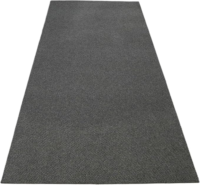 iCustomRug Hallway Runner Rug – 3x20ft Brown, Indoor/Outdoor, Non-Slip Rubber Backing, Low-Profile All-Weather Carpet, Non-Shedding & Easy Care, Entryway Mat Ideal for High Traffic Areas