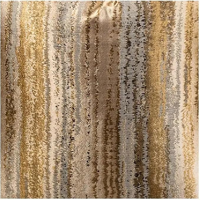 1pc polyester pillow cover multicolor geometric gilding lines pattern design luxury single-sided high-precision jacquard process with zipper living bedroom decoration 18 x 18 inches(no pillow core)