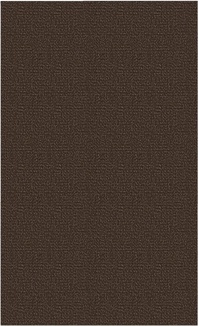 EARTHALL Small Area Rug 2x3 Ft Washable Rugs for Entryway Non Slip Braided Throw Rugs Door Mat Indoor Outdoor Entrance Cotton Woven Carpet for Kitchen Foyer Front Door, Brown/Coffee