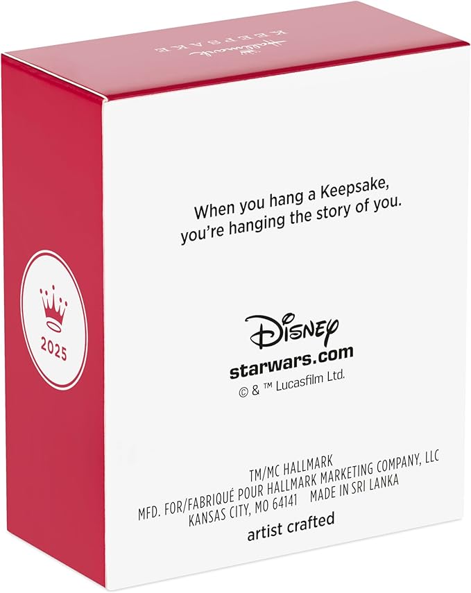 Hallmark Keepsake Star Wars Mini Christmas Ornament (The Empire Strikes Back Rebel Snowspeeder) 0.25" Tiny Ornament for Tabletop Tree