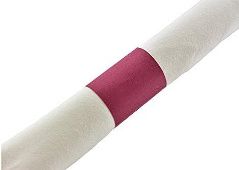 Gmark Paper Napkin Band Box of 2500 (Burgundy), Paper Napkin Rings self Adhesive GM1050
