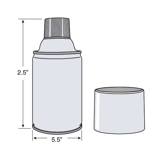 Hospeco Health Gards Metered Aerosol Air Freshener (Neutralizer, 7 oz. Cans, Case of 12)