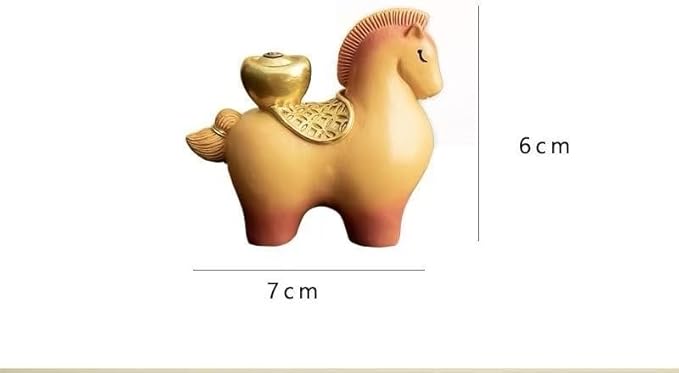 1pcs Money Coming Incense Holder, Chinese Style Auspicious Luck Ceramic Incense Burner for Home & Desk, Zen Meditation Altar Decor for Office, Tea Table, Mindful Gift Idea