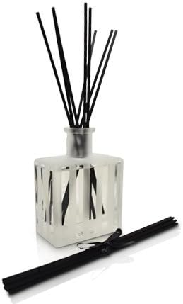 LOVSPA Reed Diffuser Set, Sea Salt Scented Oil Diffuser with Sticks, Home Fragrance Accessories for Bathroom Shelf Decor, Aroma Diffusers for Home or Office Desk, USA Made