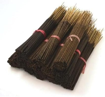 Bless-Frankincense-and-Myrrh 100%-Natural-Handmade-Hand-Dipped-Incense-Sticks Organic-Chemicals-Charcoal-Free Purification-Relaxation-Positivity-Yoga-Meditation Best-Woods-Scent (500 Sticks (26 OZ))