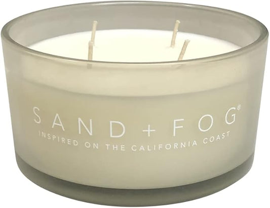 Sand + Fog Scented Candle - Golden Spice - Additional Scents and Sizes – 100% Cotton Lead-Free Wick - Luxury Air Freshening Jar Candles - Perfect Home Décor for Your Cocktail Table – 23 oz
