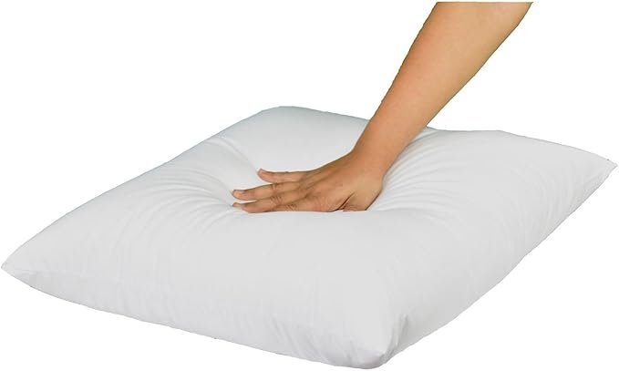MoonRest® 22x22 Inch Synthetic Down Alternative Square Pillow Insert Form Stuffer for Sofa Shams, Decorative Throw Pillow, Cushion and Bed Pillow Stuffing - Hypoallergenic 22“X 22”