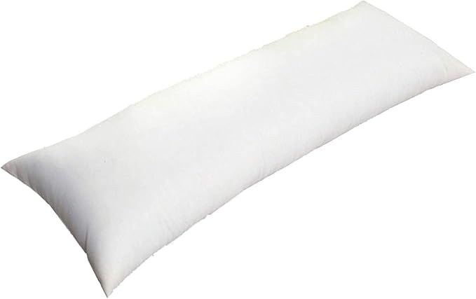 MoonRest® 20x54 Inch Synthetic Down Alternative Rectangle Pillow Insert Form Stuffer for Sofa Shams, Decorative Throw Pillow, Cushion and Bed Pillow Stuffing - Hypoallergenic 20“X 54”