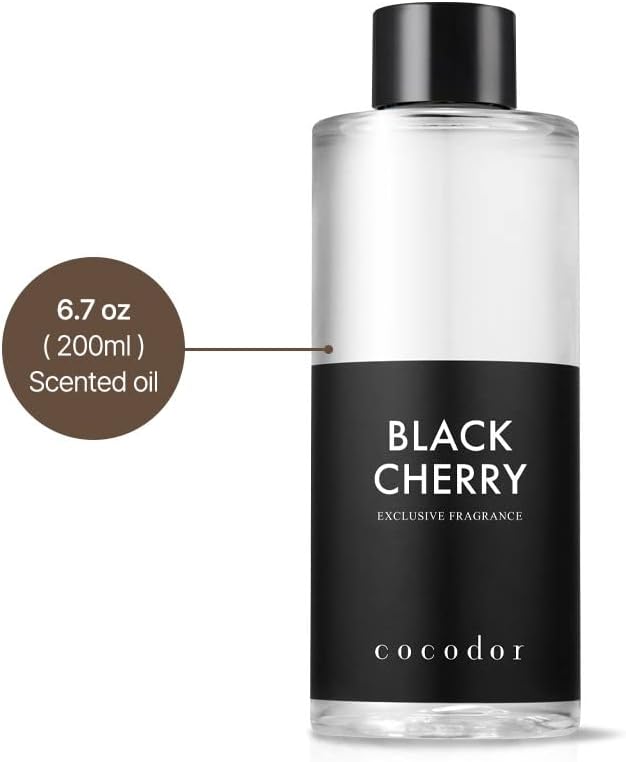 COCODOR Reed Diffuser Oil Refill/Lemon Eucalyptus /6.7oz / 1 Pack/Aromatherapy, Home Fragrance, Scented Oils, Oils for Reed Diffuser, Bathroom Home Decor