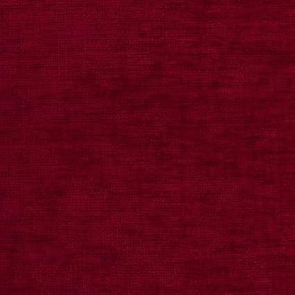 Santa Red Chenille Decorative Couch Lumbar Throw Pillow Covers, Soft Cushion Cases for Home Livingroom Sofa Décor, Pack of 2, 12 x 20 Inches