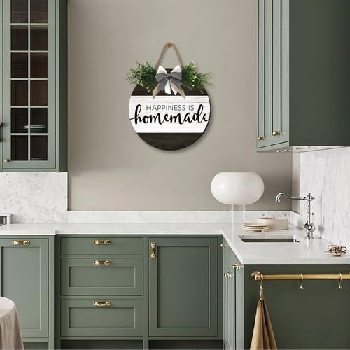 Happiness Is Homemade Signs 11inch, Rustic Wood Frame Wall Art Farmhouse Decor for Kitchen, Dining Room, Farmhouse Wall Decor Housewarming Gift