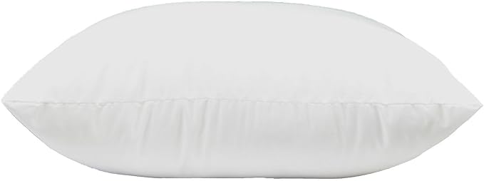 MoonRest® 15x15 Inch Synthetic Down Alternative Square Pillow Insert Form Stuffer for Sofa Shams, Decorative Throw Pillow, Cushion and Bed Pillow Stuffing - Hypoallergenic 15“X 15”