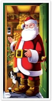 Beistle Santa Door Cover