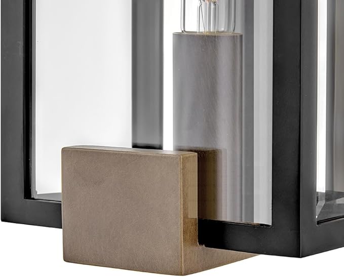 Hinkley Bergen Medium Wall Mount Lantern, Black