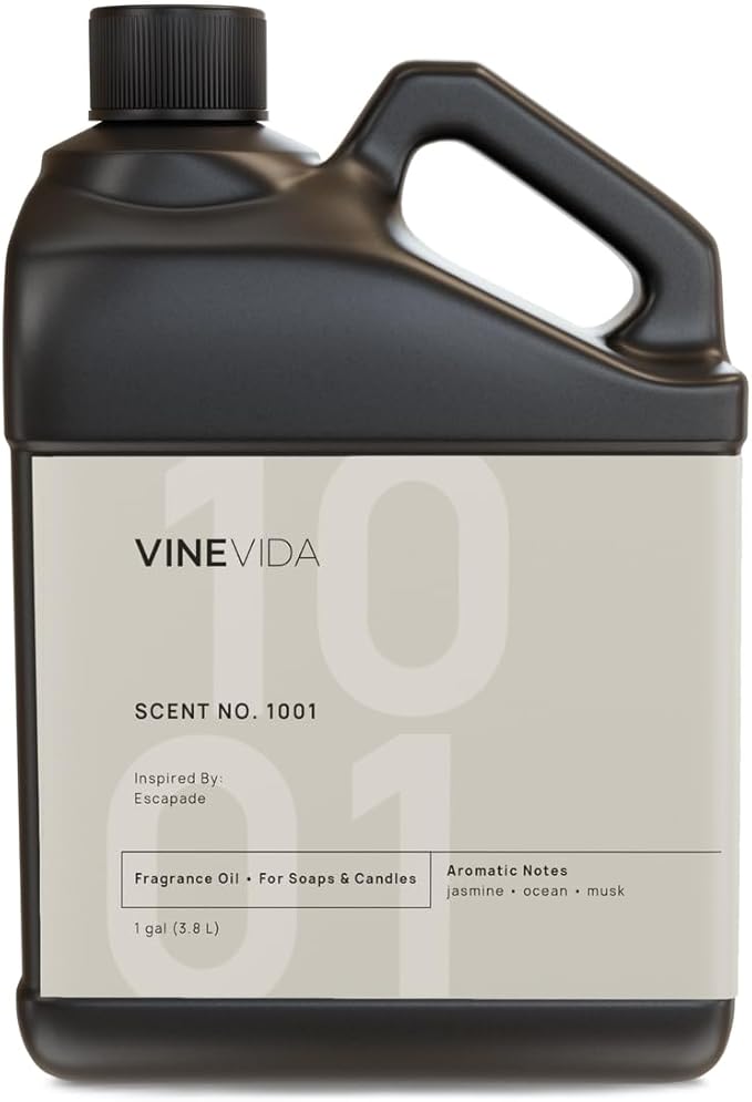 VINEVIDA 128oz Scent No.1001 Inspired by Ritz Carlton Hotel Fragrance Oil - Made in USA Candle Scents for Candle & Soap Making