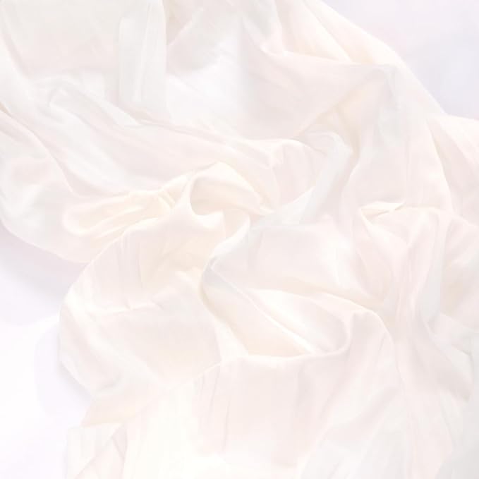 MLMC Ivory White Table Runner Rustic Gauze Cheesecloth Valentines Table Runner 10ft Cheese Cloth Centerpiece Decor 35x120 Inches for Dessert Anniversary Wedding Bridal Baby Shower Decor