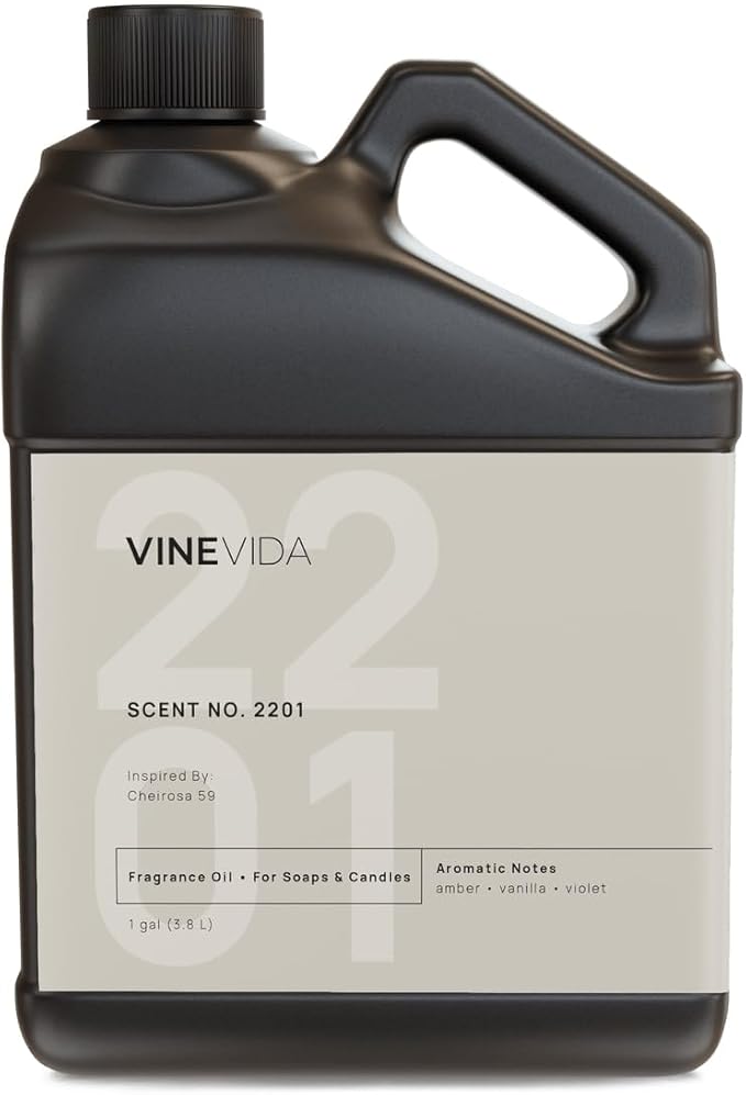 VINEVIDA [128oz] Scent No.2201 Fragrance Oil for Candle Making and Soap Making - Premium Candle Scents for Soy Candles