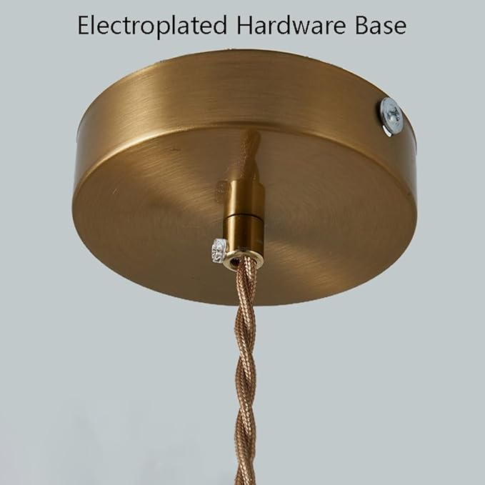 Modern Green Jade Stone Pendant Light Nordic Minimalist Pendant Lamp Cylindrical Hanging Lamp for Dining Room Kitchen Island Bar Bedside Lighting