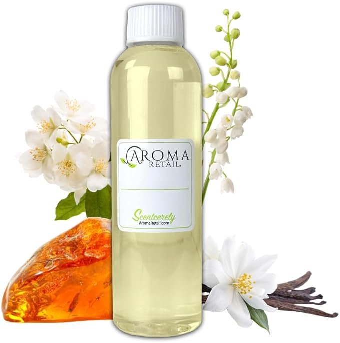 Asian Garden 4 oz Fragrance Oil Refill for Oil Diffuser with Jasmine, Vanilla, Amber, & More Notes