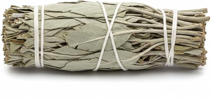 Seedlink Natural White Sage Smudge Sticks (4-Inch, 3-Pack) - California Grown Sage Bundles for Cleansing House of Negative Energy, Spiritual Purification, Meditation & Smudging Rituals
