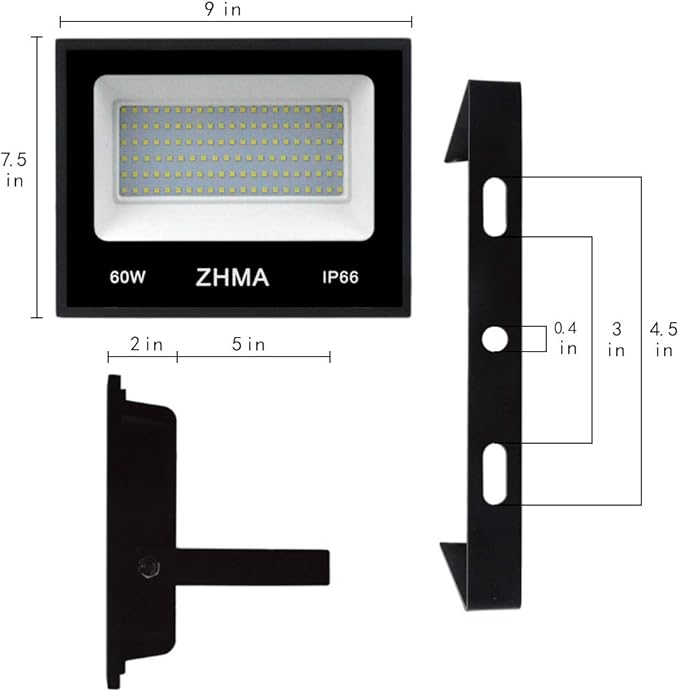 60W Black Lights Flood Light,Blacklight with Plug and Switch for Glow Party Large Space,IP66 Waterproof LED Black Lights for Fluorescent Poster,Halloween,Body Paint,Wedding.2 Pack