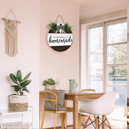 Happiness Is Homemade Signs 11inch, Rustic Wood Frame Wall Art Farmhouse Decor for Kitchen, Dining Room, Farmhouse Wall Decor Housewarming Gift