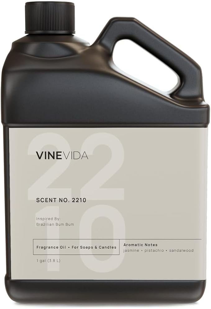 VINEVIDA [128oz] Scent No.2210 Fragrance Oil for Candle Making and Soap Making - Premium Candle Scents for Soy Candles