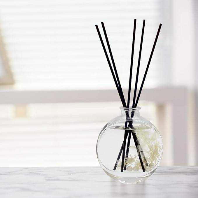 Reed Diffuser Sticks - 3mm Rattan Fiber Sticks for Essential Oil Aroma Diffuser, Long-Lasting Aroma Diffuser Replacement Sticks (100 Count), Blue